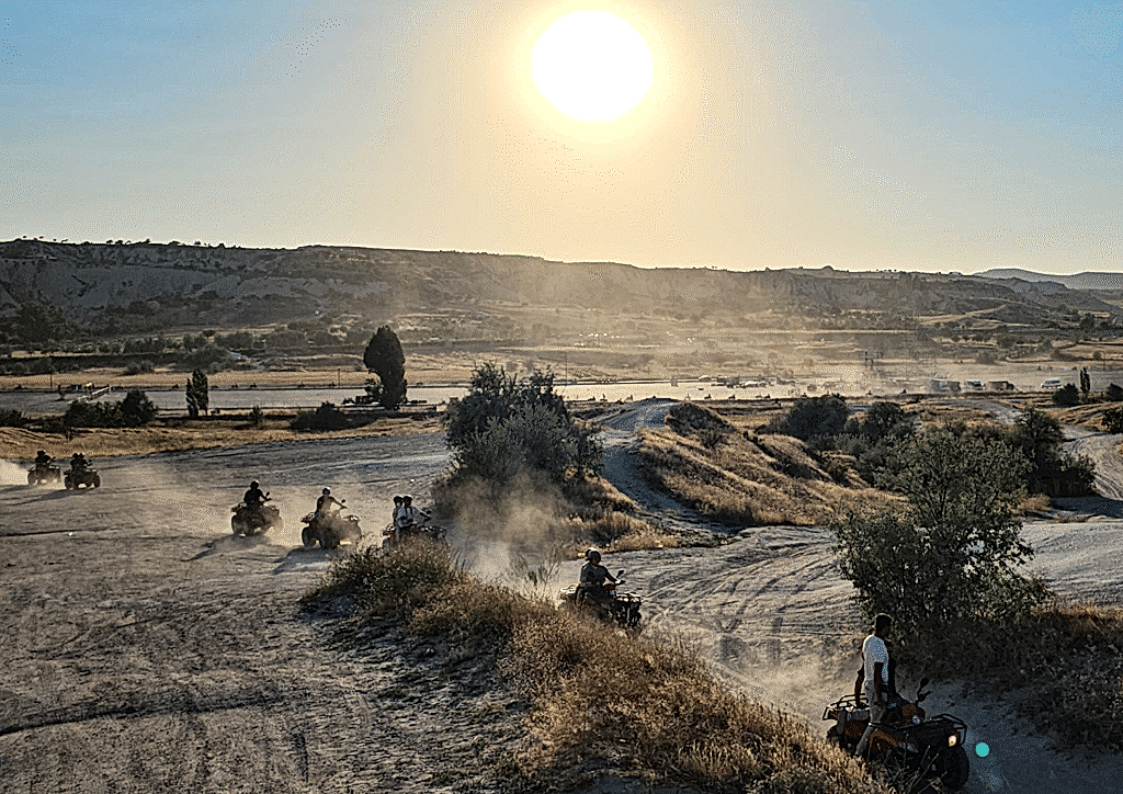 kapadokya güneşin batışı