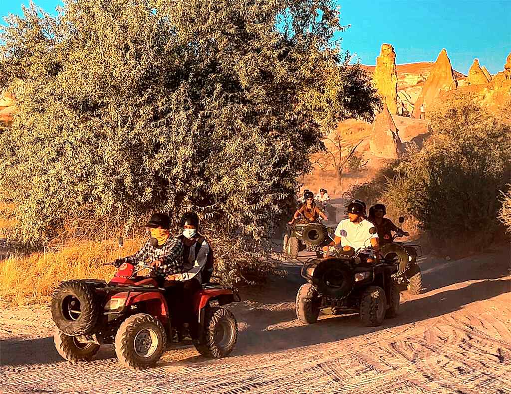 cappadocia sunset tour atv
