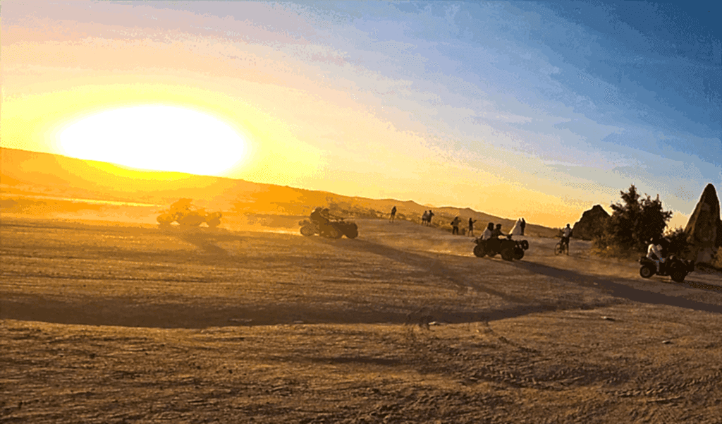 atv uzun tur kapadokya güneş batışı